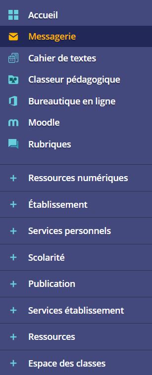 Webcollège, l’ENT des collèges de Seine.